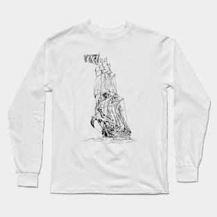 Segelschiff Long Sleeve T-Shirt